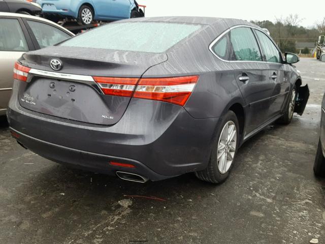 4T1BK1EB9EU117557 - 2014 TOYOTA AVALON BAS GRAY photo 4