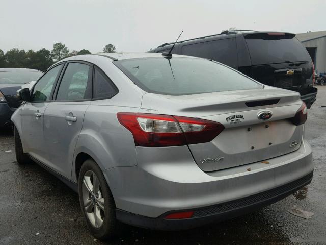 1FADP3F25EL163066 - 2014 FORD FOCUS SE SILVER photo 3