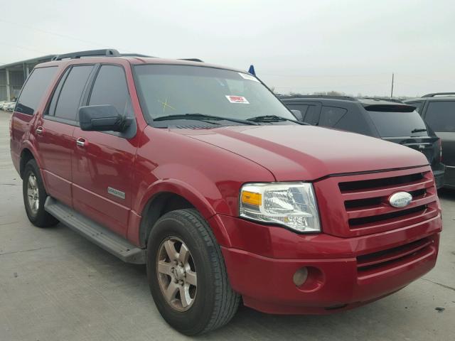 1FMFU15598LA03042 - 2008 FORD EXPEDITION BURGUNDY photo 1