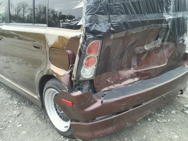 JTLKT334464122737 - 2006 TOYOTA SCION XB 棕色 照片 9