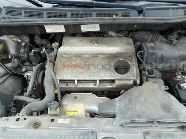 5TDZA23C25S369372 - 2005 TOYOTA SIENNA CE GRAY photo 7