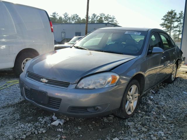 2G1WU58R379415031 - 2007 CHEVROLET IMPALA LTZ GRAY photo 2