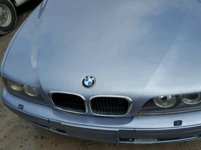 WBADT63403CK36531 - 2003 BMW 530 I AUTO BLUE photo 7