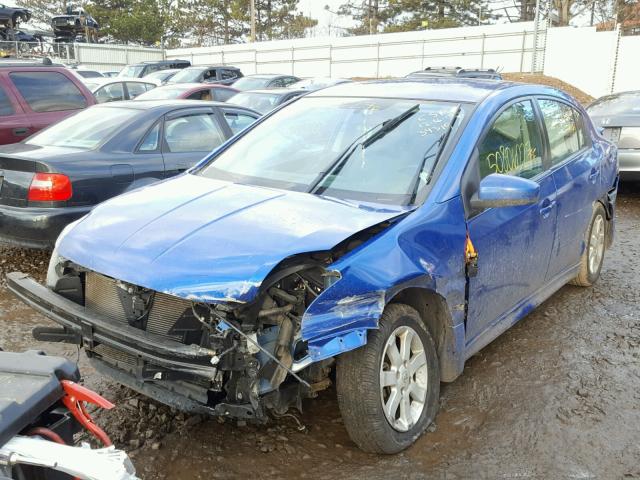 3N1AB6AP5BL630442 - 2011 NISSAN SENTRA 2.0 BLUE photo 2