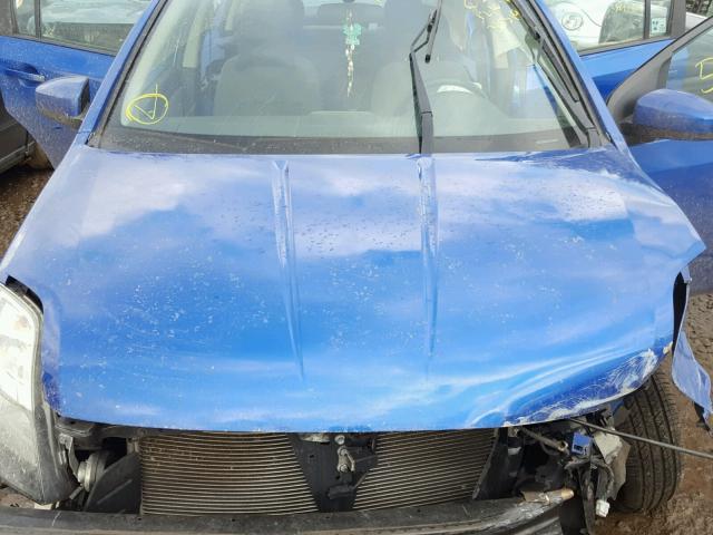 3N1AB6AP5BL630442 - 2011 NISSAN SENTRA 2.0 BLUE photo 7