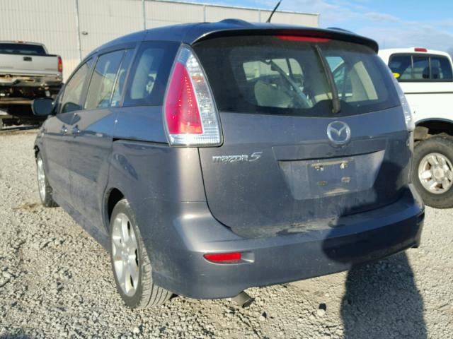 JM1CR293990334262 - 2009 MAZDA 5 GRAY photo 3