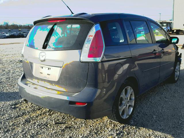 JM1CR293990334262 - 2009 MAZDA 5 GRAY photo 4