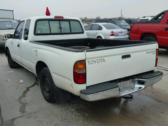 4TAVL52N1WZ054314 - 1998 TOYOTA TACOMA XTR WHITE photo 3