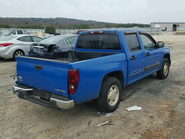 1GGCS13E978702199 - 2007 ISUZU I-370 BLUE photo 4