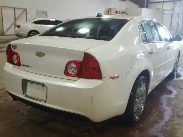 1G1ZC5E04CF299071 - 2012 CHEVROLET MALIBU 1LT WHITE photo 4