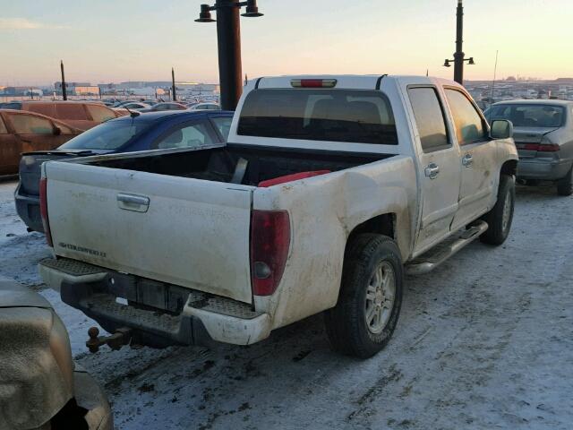 1GCDT13E998116639 - 2009 CHEVROLET COLORADO WHITE photo 4