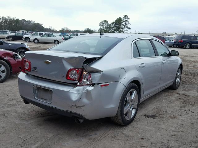 1G1ZJ57799F184264 - 2009 CHEVROLET MALIBU 2LT SILVER photo 4