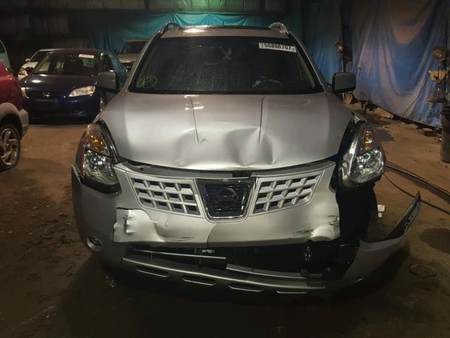 JN8AS58V69W163861 - 2009 NISSAN ROGUE S GRAY photo 9