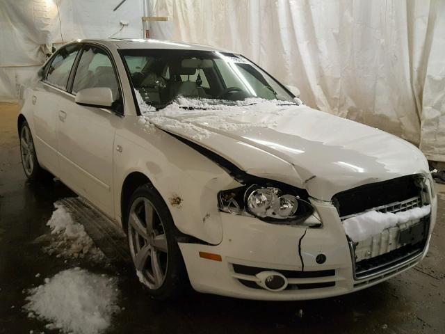 WAUDF78E55A523229 - 2005 AUDI A4 2.0T QU WHITE photo 1