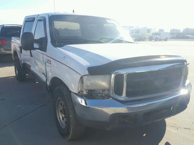 1FTSW30F3YEE07323 - 2000 FORD F350 SRW S WHITE photo 1