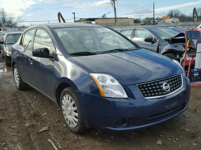 3N1AB61EX8L742094 - 2008 NISSAN SENTRA 2.0 BLUE photo 1