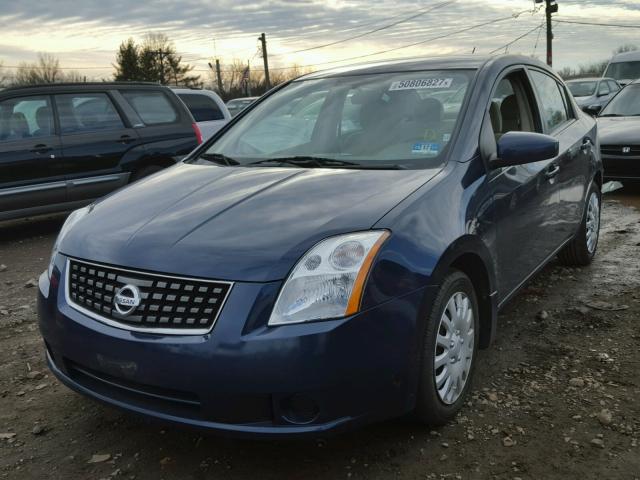 3N1AB61EX8L742094 - 2008 NISSAN SENTRA 2.0 BLUE photo 2