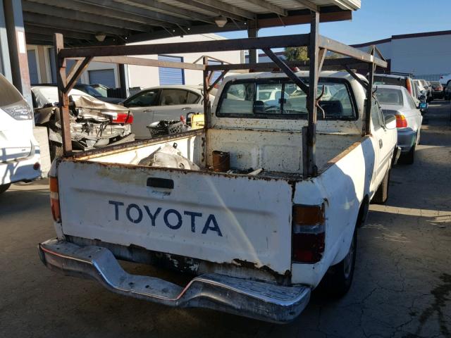 4TARN81P8RZ166273 - 1994 TOYOTA PICKUP 1/2 WHITE photo 4