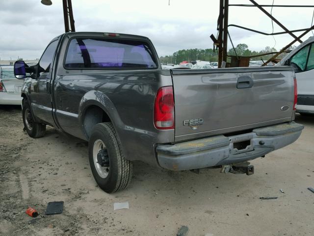 1FTNF20F32EA20060 - 2002 FORD F250 SUPER GRAY photo 3