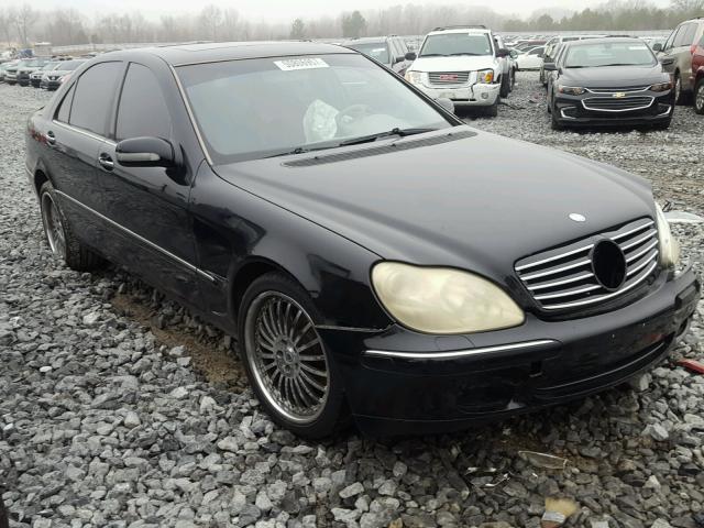 WDBNG70J42A266961 - 2002 MERCEDES-BENZ S 430 BLACK photo 1