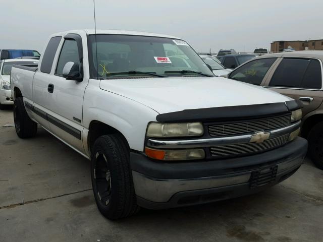 2GCEC19VX21276744 - 2002 CHEVROLET SILVERADO WHITE photo 1