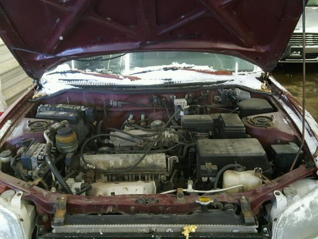 JT3HP10V9T0076390 - 1996 TOYOTA RAV4 MAROON photo 7