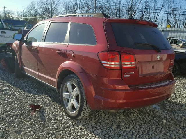 3D4PH5FV2AT190057 - 2010 DODGE JOURNEY SX RED photo 3