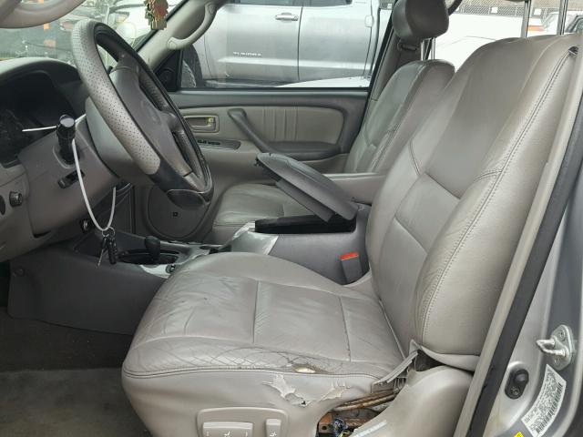 5TDBT48A91S051421 - 2001 TOYOTA SEQUOIA LI SILVER photo 5