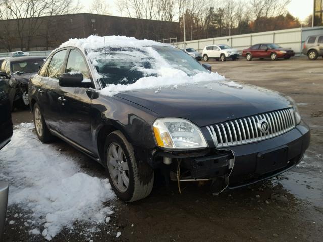 1MEHM40167G613585 - 2007 MERCURY MONTEGO LU BLACK photo 1