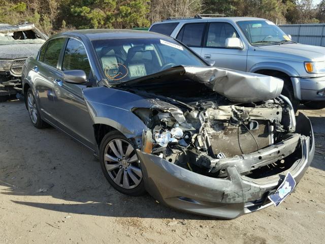 5KBCP3F84BB001522 - 2011 HONDA ACCORD EXL GRAY photo 1