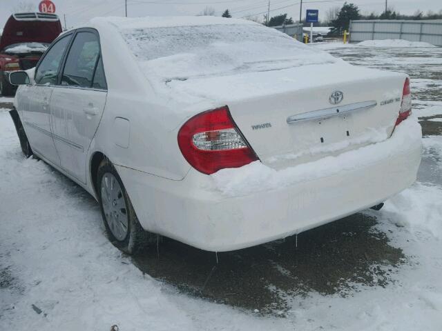 4T1BE30K92U022700 - 2002 TOYOTA CAMRY LE თეთრი ფოტო 3