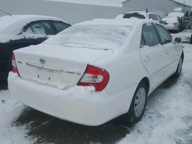 4T1BE30K92U022700 - 2002 TOYOTA CAMRY LE თეთრი ფოტო 4