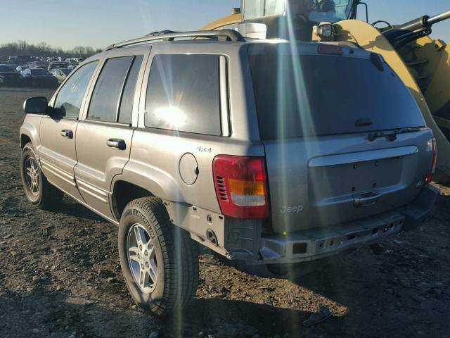 1J4GW68N6XC803219 - 1999 JEEP GRAND CHER SILVER photo 3