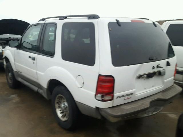 1FMYU70EX1UB87040 - 2001 FORD EXPLORER S WHITE photo 3