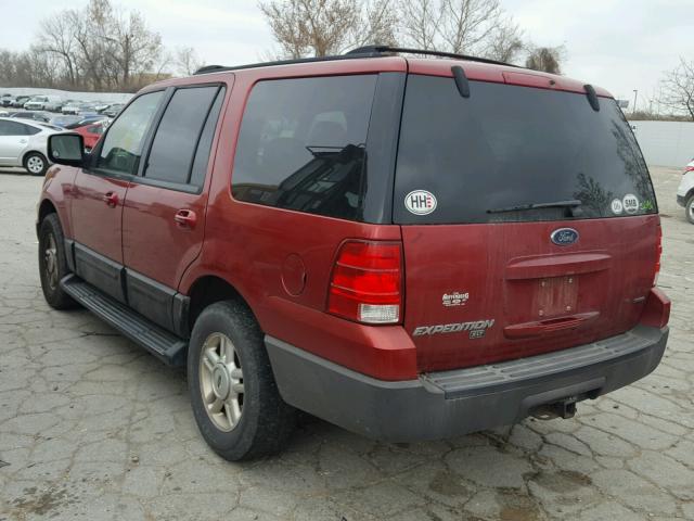 1FMPU16L14LA62291 - 2004 FORD EXPEDITION RED photo 3