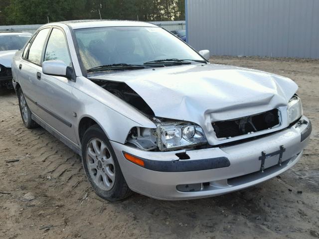 YV1VS29552F873702 - 2002 VOLVO S40 1.9T SILVER photo 1