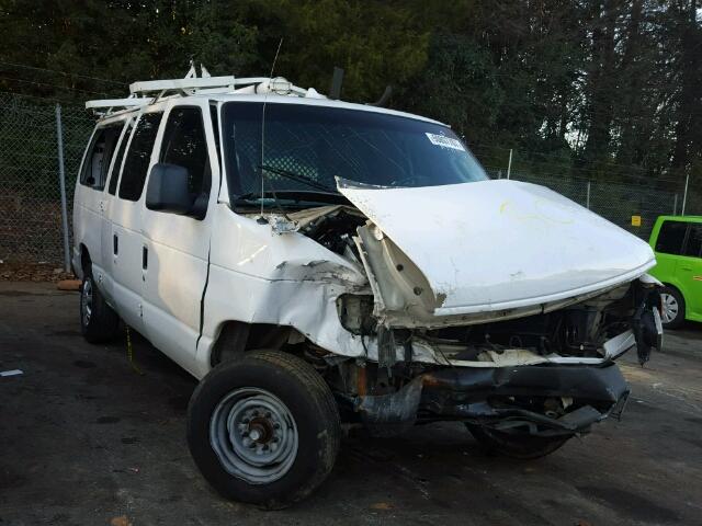 1FTNE24L95HA67521 - 2005 FORD ECONOLINE WHITE photo 1