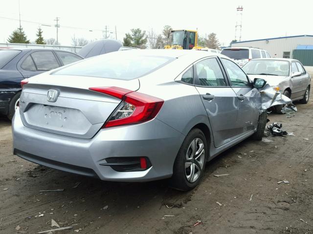 19XFC2F56HE028484 - 2017 HONDA CIVIC LX GRAY photo 4