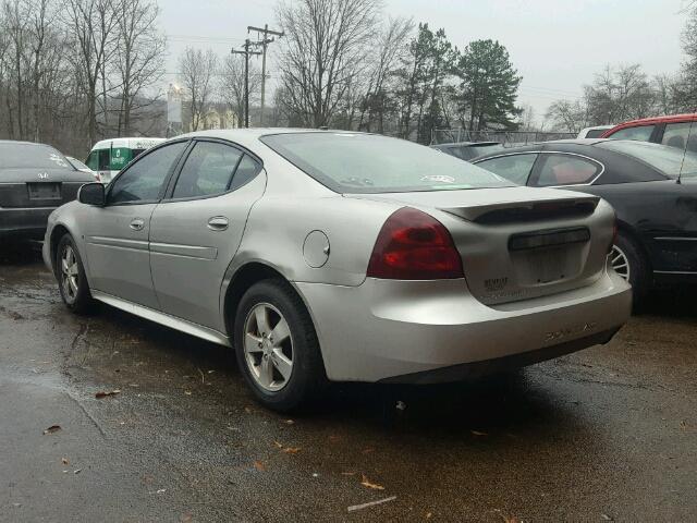 2G2WP552581126646 - 2008 PONTIAC GRAND PRIX SILVER photo 3