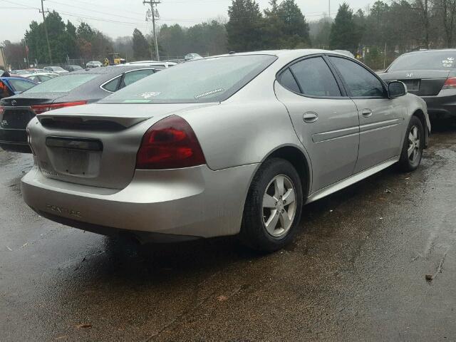 2G2WP552581126646 - 2008 PONTIAC GRAND PRIX SILVER photo 4