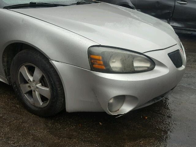 2G2WP552581126646 - 2008 PONTIAC GRAND PRIX SILVER photo 9