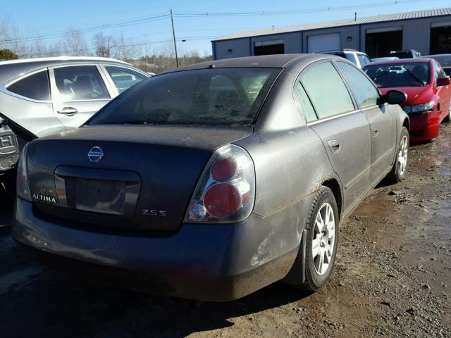 1N4AL11D25C236227 - 2005 NISSAN ALTIMA S CHARCOAL photo 4