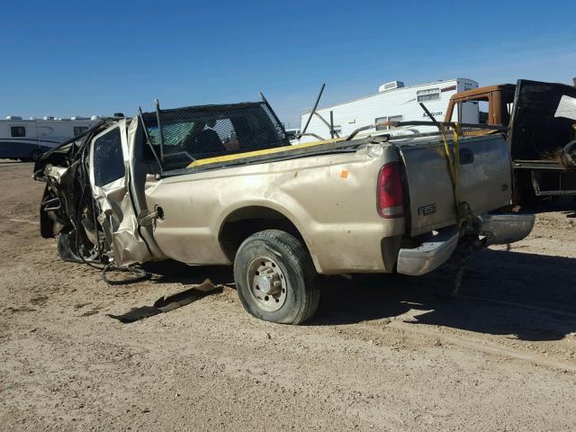 1FTNX20F2YEB54726 - 2000 FORD F250 SUPER BEIGE photo 3