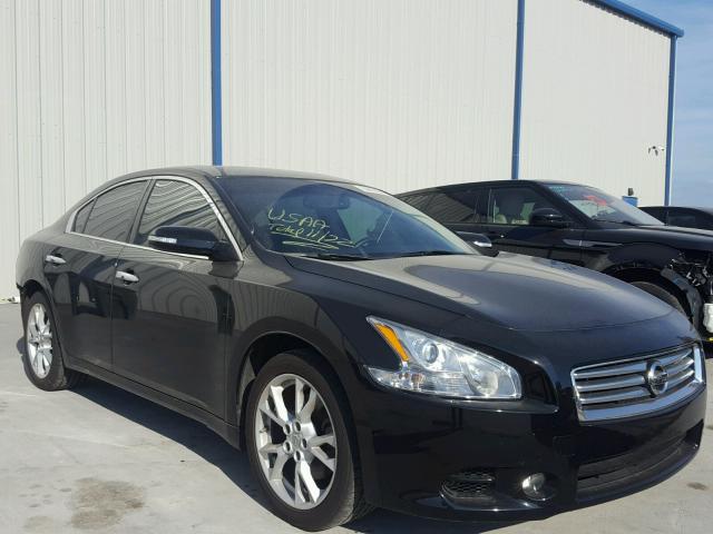 1N4AA5AP1EC489319 - 2014 NISSAN MAXIMA S BLACK photo 1