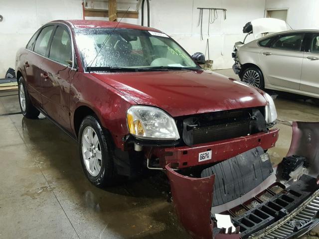 1MEFM41175G617602 - 2005 MERCURY MONTEGO LU RED photo 1