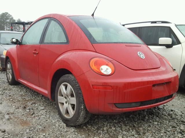 3VWRW31C67M521034 - 2007 VOLKSWAGEN NEW BEETLE წითელი ფოტო 3