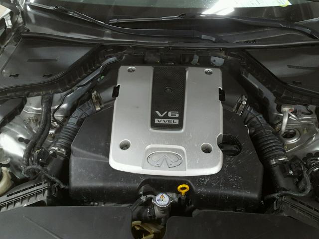 JN1BV7AR2EM692541 - 2014 INFINITI Q50 BASE Gris foto 7