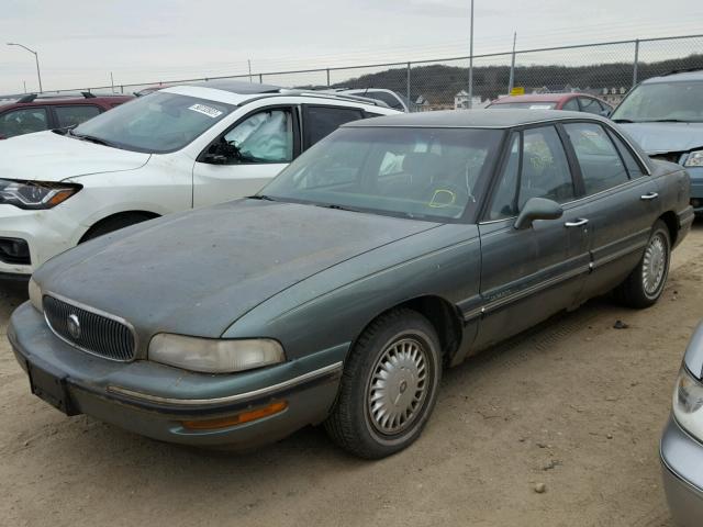 1G4HP52K7XH427855 - 1999 BUICK LESABRE CU TEAL photo 2