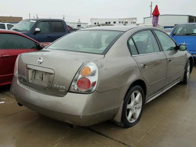 1N4BL11D43C143775 - 2003 NISSAN ALTIMA SE GRAY photo 4