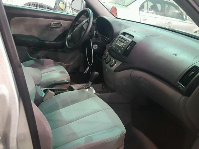 KMHDU46DX7U143348 - 2007 HYUNDAI ELANTRA GL SILVER photo 5